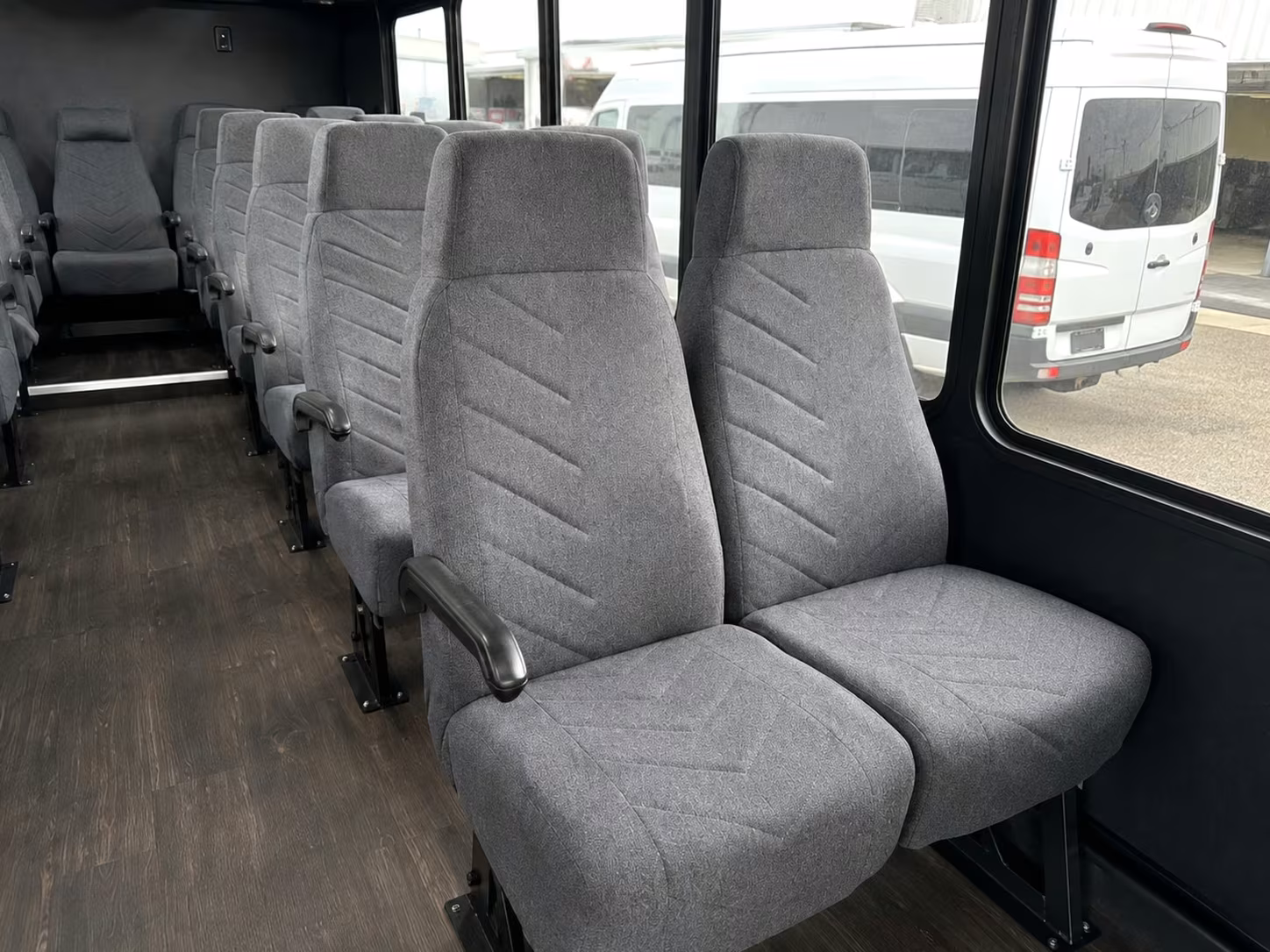 20 passenger minibus inside