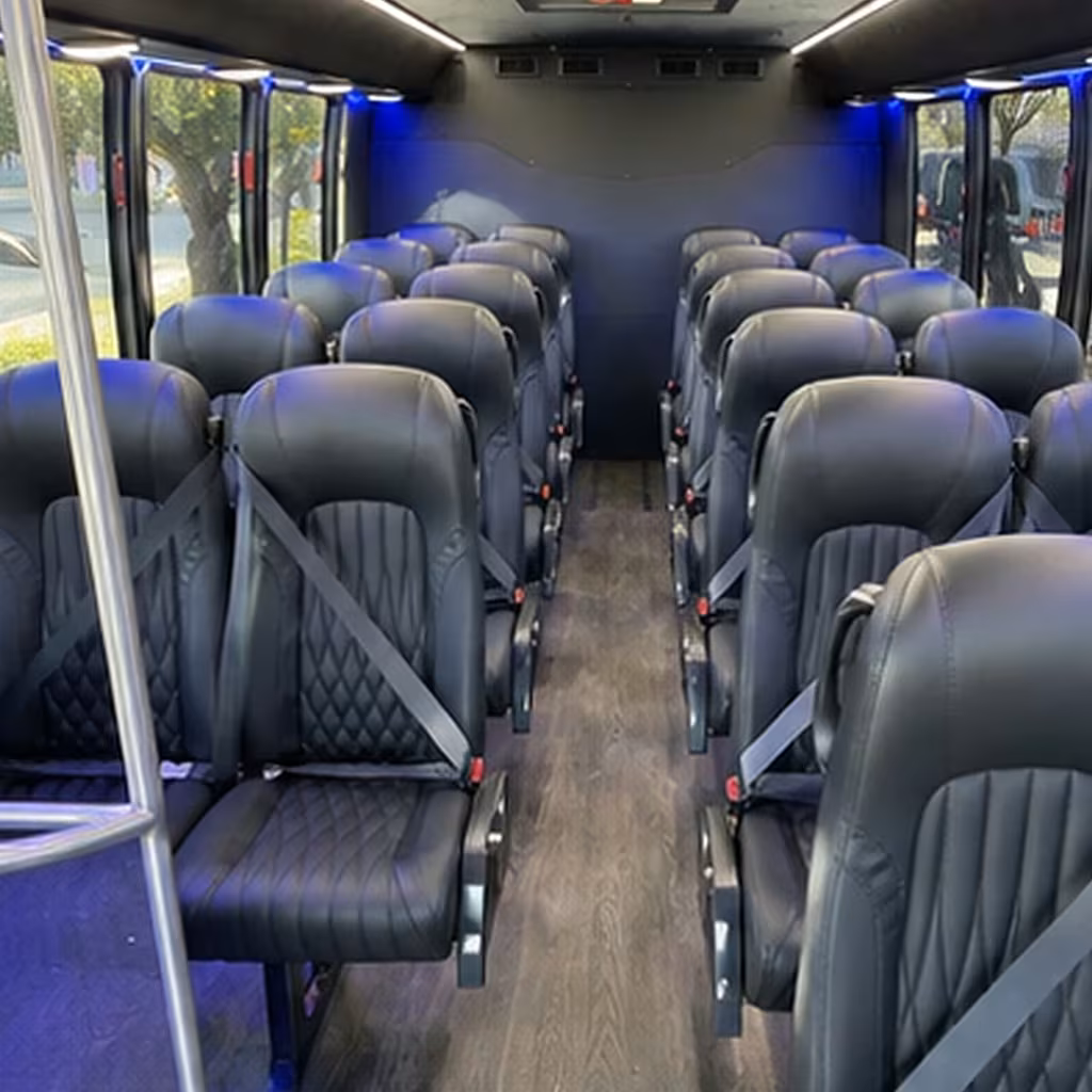 cedar park 35 passenger minibus rental