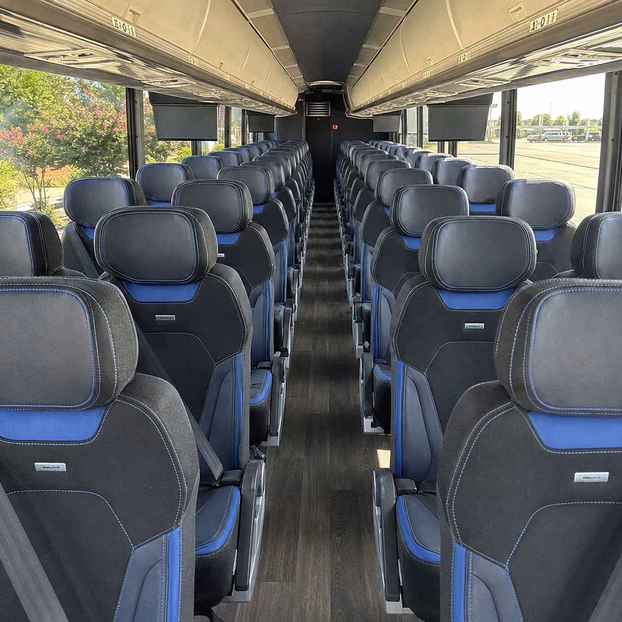 late night and multi stop charter bus rentals in cedar park