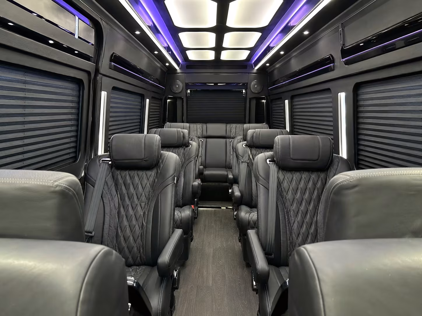sprinter van with driver interior