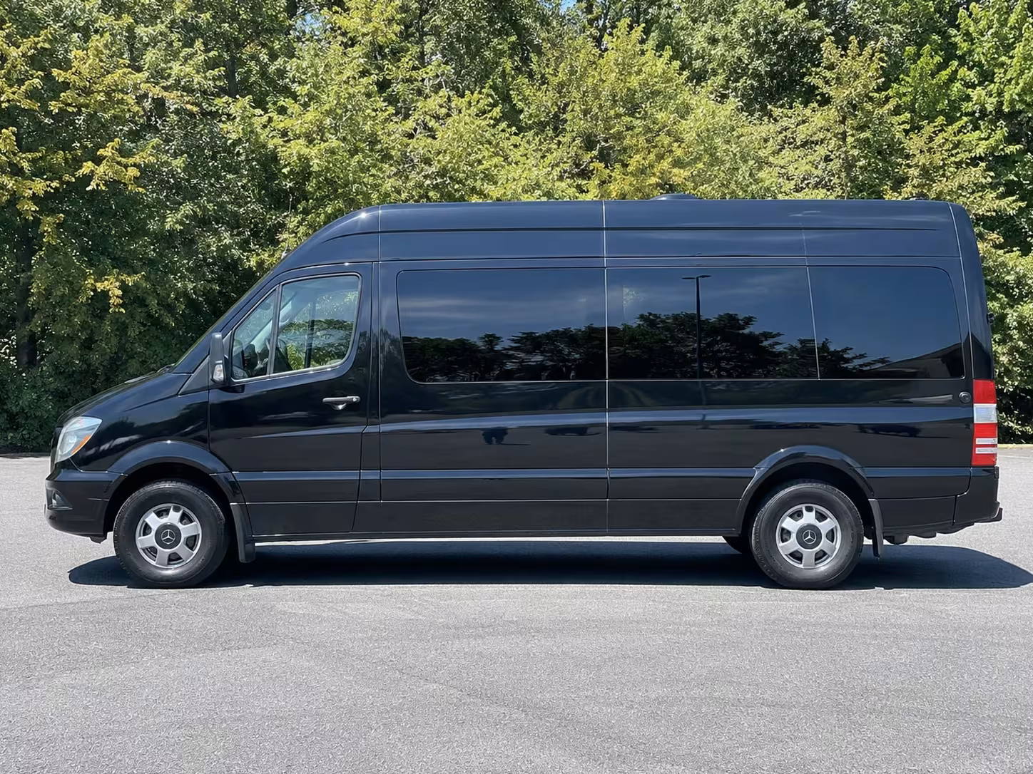 sprinter van with driver