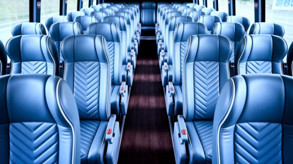56 passenger charter bus interior cedar park