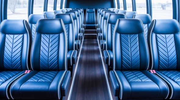 cedar park 15 passenger minibus inside