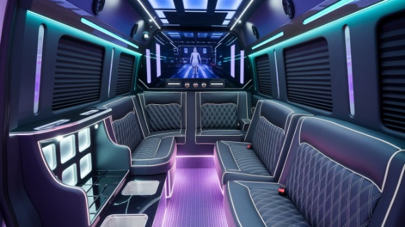 cedar park party bus rental inside